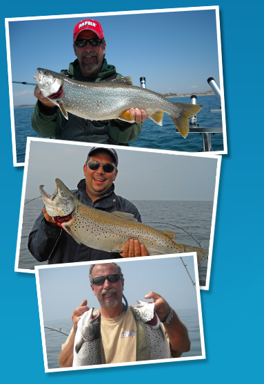 Lake Trout and Brown Trout Fishing on Lake Ontario